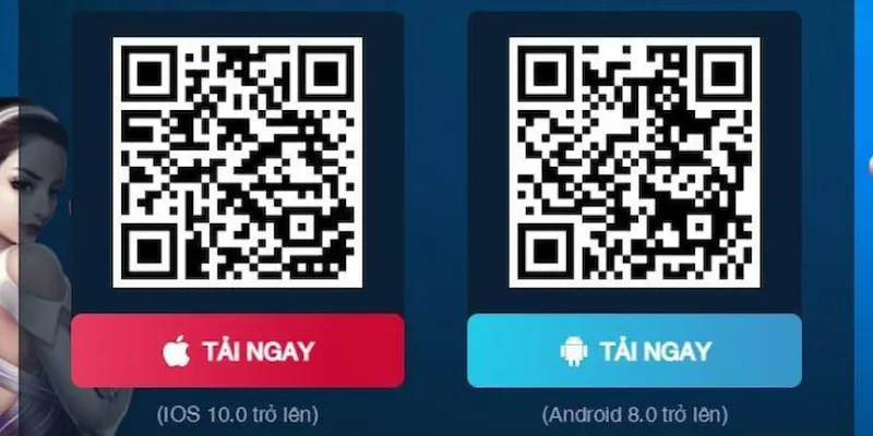 Cấu hình cơ bản để tải app Lucky88