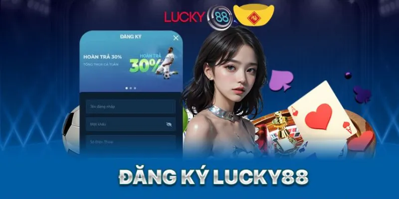 Đăng ký Lucky88 đơn giản, nhanh chóng, khởi đầu thắng lớn.